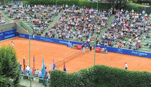 Campo centrale del Tennis Club Milano Alberto Bonacossa