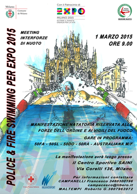 Police & Fire Swimming per Expo2015